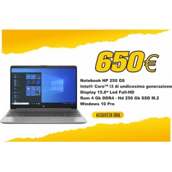 HP 250 G8 Notebook Intel i3 undicesima generazione
