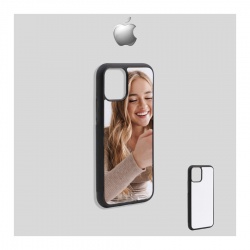 Cover Apple I-phone XS MAX in Silicone morbido con inserto in alluminio sublimatico