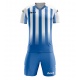 Completo calcio a strisce verticali