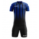 Completo calcio a strisce verticali