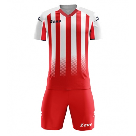 Completo calcio a strisce verticali