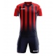 Completo calcio a strisce verticali