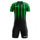 Completo calcio a strisce verticali