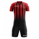 Completo calcio a strisce verticali