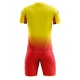 Completo calcio a strisce verticali