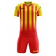 Completo calcio a strisce verticali