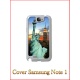 Cover in Plastica Samsung Note 1 con inserto in alluminio sublimatico