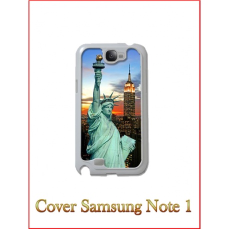 Cover in Plastica Samsung Note 1 con inserto in alluminio sublimatico