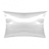 Cuscino  Raso Bianco 70x40 cm. poliestere 100%