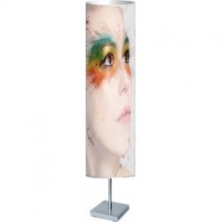 Lampada da Terra Cilindro Alto h. 140 cm.
